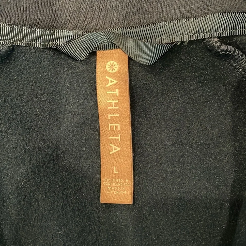 Athleta Blue Hoodie Sweatshirt - Picture 3 of 5